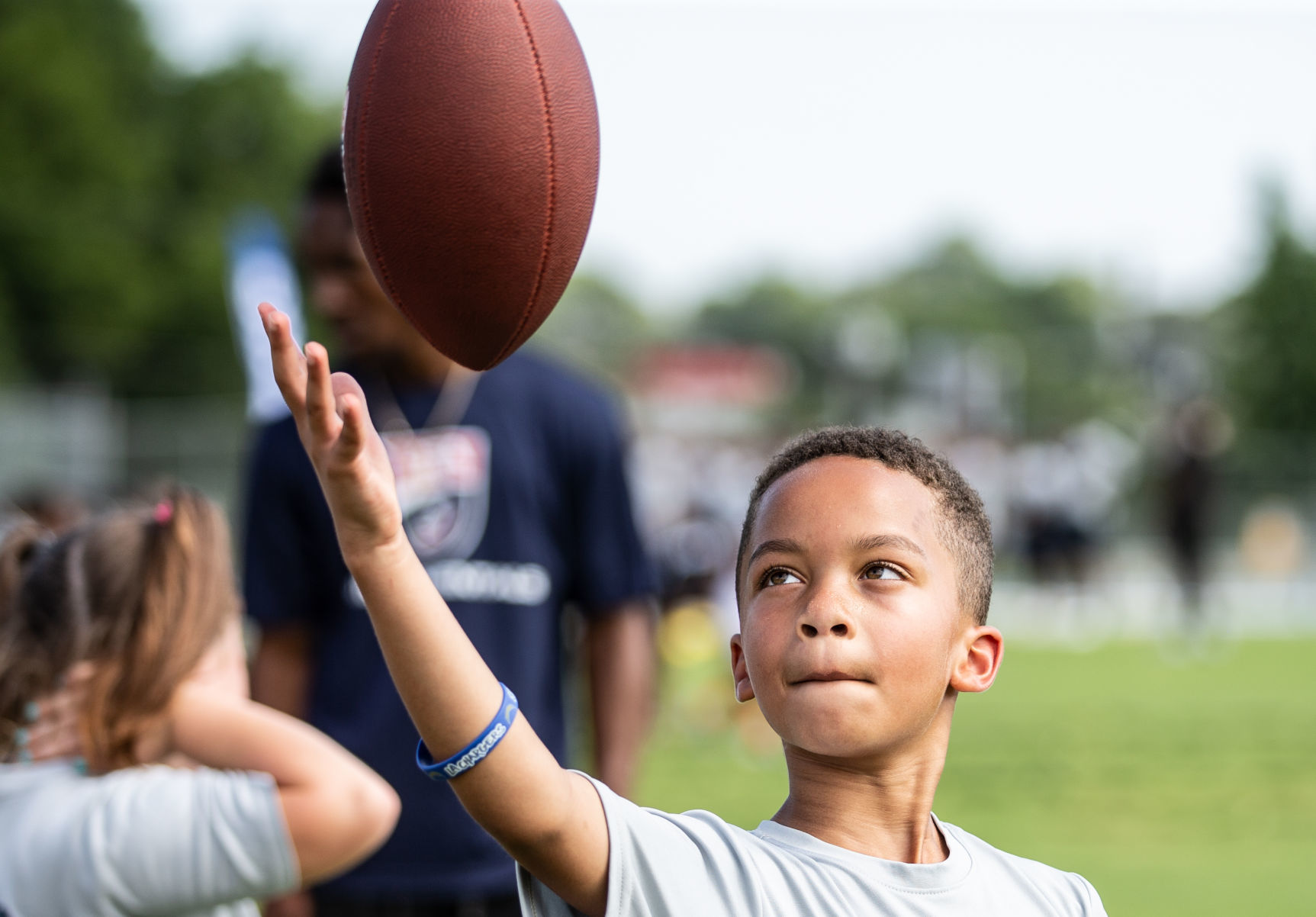 Tarik Cohen's football camp